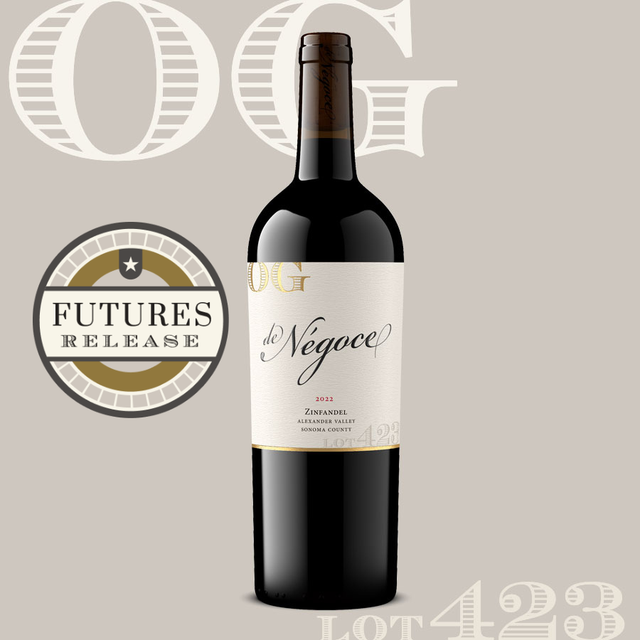 Lot 423 | 2022 Alexander Valley Zinfandel 12-bottle case