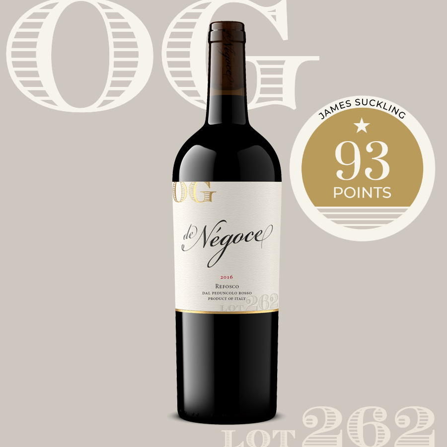 Lot 262 | 2016 IGT Trenezie Refosco Dal Pedunculo Rosso 750ml