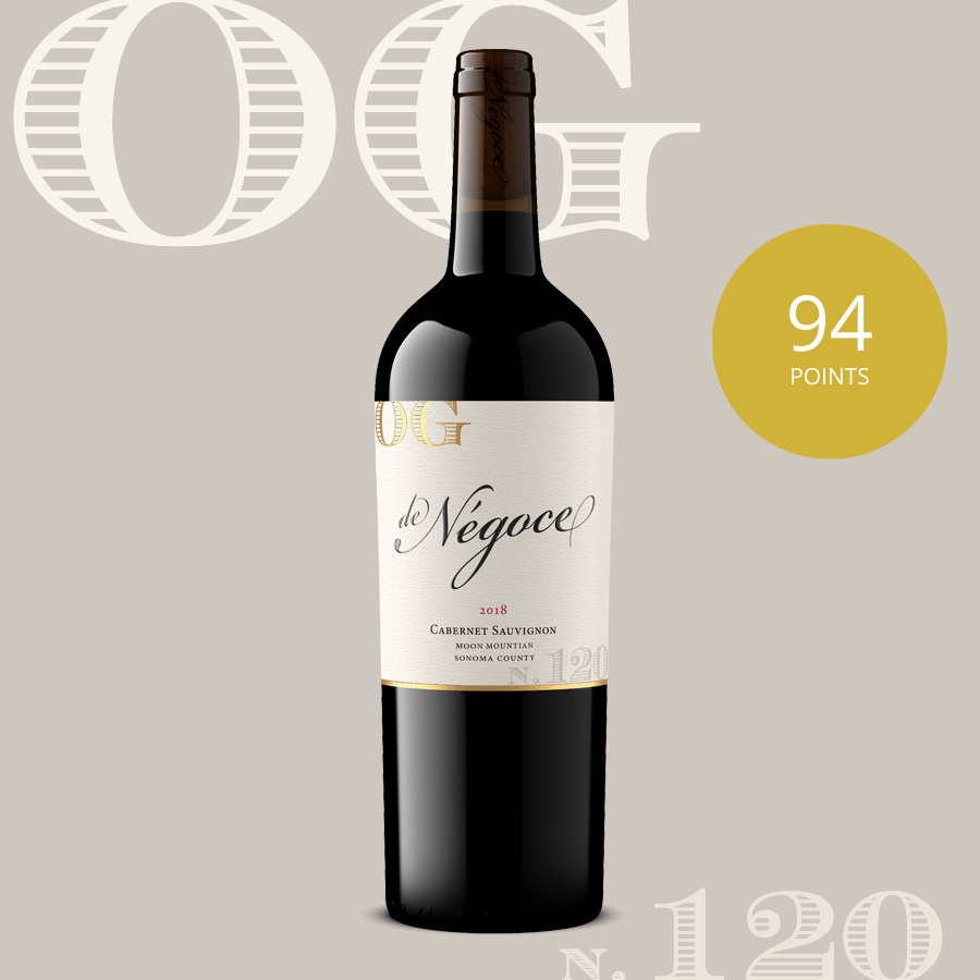 Lot 120 | 2018 Moon Mountain Cabernet Sauvignon 750ml