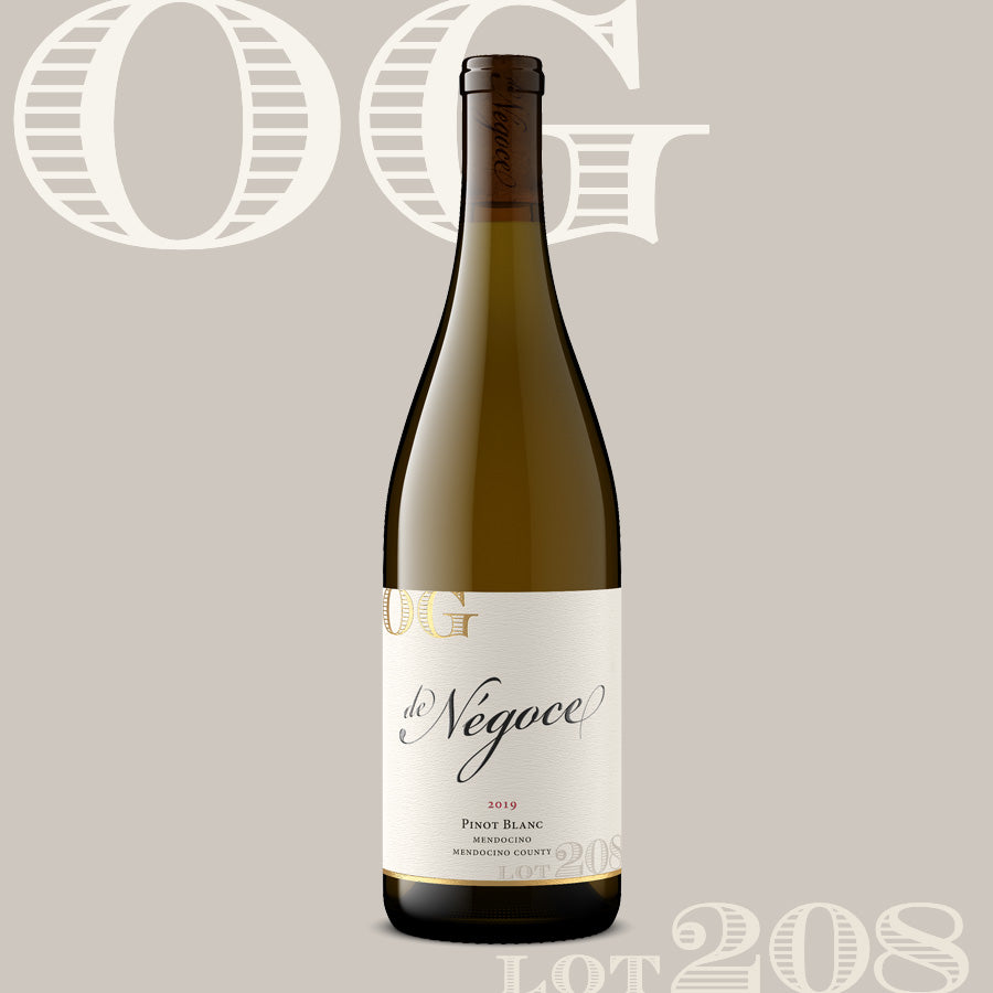 Lot 208 | 2019 Mendocino County Pinot Blanc 750ml