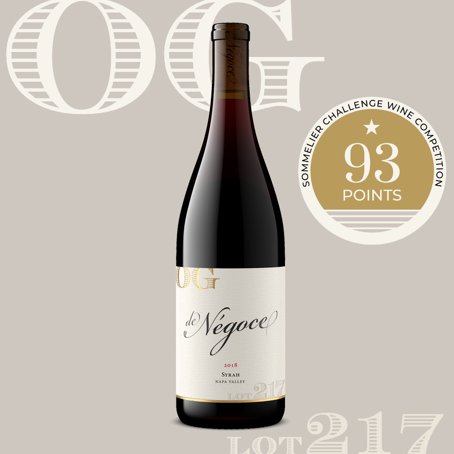 Lot 217 | 2018 Napa Valley (Napa Carneros) Syrah 750ml (93-Points)