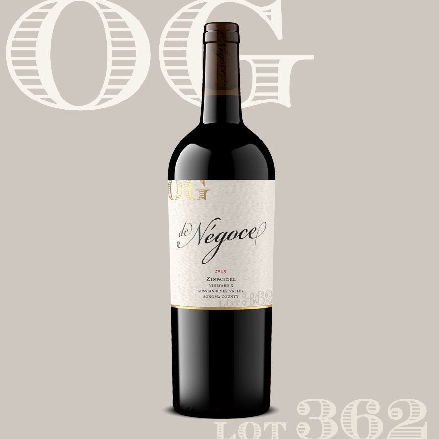 Lot 362 | 2019 "Vineyard X" Russian River Valley Zinfandel 750ml