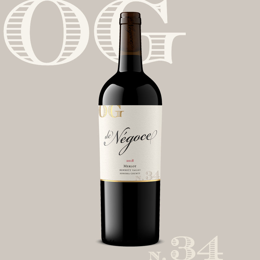 Lot 34 | 2018 Bennett Valley, Sonoma County Merlot 750ml